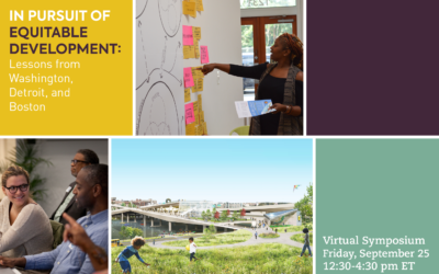 September 25: Harvard Equitable Development Symposium